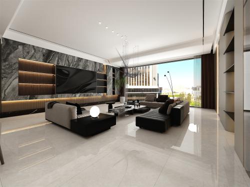 高陽陶瓷｜十大陶瓷品牌，750X1500天脈雪山高透原石：理...